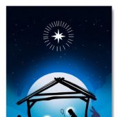 Открытка «Мир искупленья ожидал» 10*15  глянец (Ваката) 427