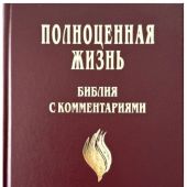 Библия «Полноценная жизнь» 065 (бордовый твердый переплет) 25065-7