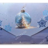 Конверт для денег «С Рождеством и Новым годом» (Ваката, 1166)