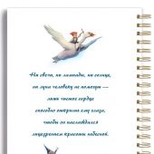 Блокнот 14Х20 см «Никогда не отчаивайся!» (Нильс и дикие гуси) (Ваката) 1189