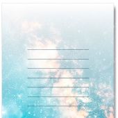 Открытка «Не бойся, ибо я с тобою...» (костер на берегу) 100Х145 мм (Ваката) 1202