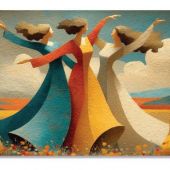 Открытка «Дари любовь и нежность» 10*15 (картон) (Ваката) 467