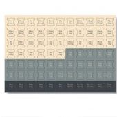 Индексы с второканоническими книгами Библии. Расцветка 4