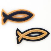 Нашивка на одежду Рыбка