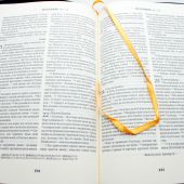 Библия с неканоническими книгами 077 DCZTI (синяя, краевые указатели, гибкий переплет, на молнии)