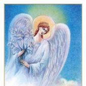 Открытка пасхальная и открытка «С Днем Ангела» в ассортименте (Русский художник)