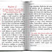 Молитвослов и Псалтирь на церковнославянском языке с чином пения 12 псалмов (Терирем)