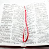 Библия Геце 052 (красная, кожзам. переплет)