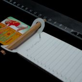 Блокнот на магните с карандашом 160*50 мм