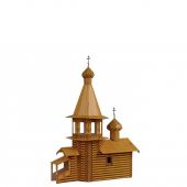 Сборная модель из картона "Деревянная церковь