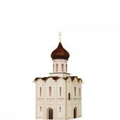 Сборная модель из картона. «Церковь Покрова на Нерли» (масштаб 187)