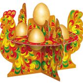 Подставка для пасхальных яиц «Курочка» (Православный мир)