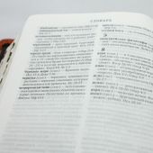 Библия каноническая 048 TIDT (черно-кор.,улучшенная кожа, зол. обрез, указатели, ред. 1998 г.