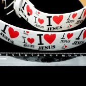 Ремень « I love Jesus» (200 см)