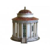 Сборная модель из картона «Храм Весты в Тиволи, Италия. I в. до н.э.» (масштаб НО 187)