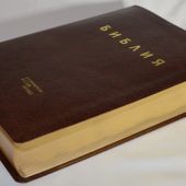 Библия в совр. переводе под ред. М.П. Кулакова, 3-е изд. (коричневый, рециклированная кожа, зо)