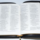 Библия в современном русском переводе. 067 ZTI (черный кожаный переплет с молнией и индексами)