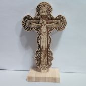 Крест настольный (дерево) КнС-03
