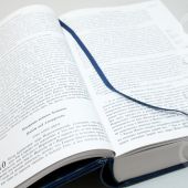 Библия с неканоническими книгами иск. кожа, золот. тиснение., синяя (Киево-Печерская Лавра)