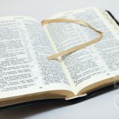 Библия каноническая 047 ti (черный, золотой обрез, индексы)