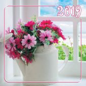 Календарь на 2019 год женский «Цветы» (Библейская лига)