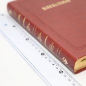 Библия каноническая 055 MG (ярко-коричневая, гибкий переплет, золотой обрез)
