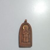 Икона Ксении Петербургской (глина) (25*50 мм)