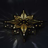 Сборная модель «Вифлеемская звезда» с подсветкой